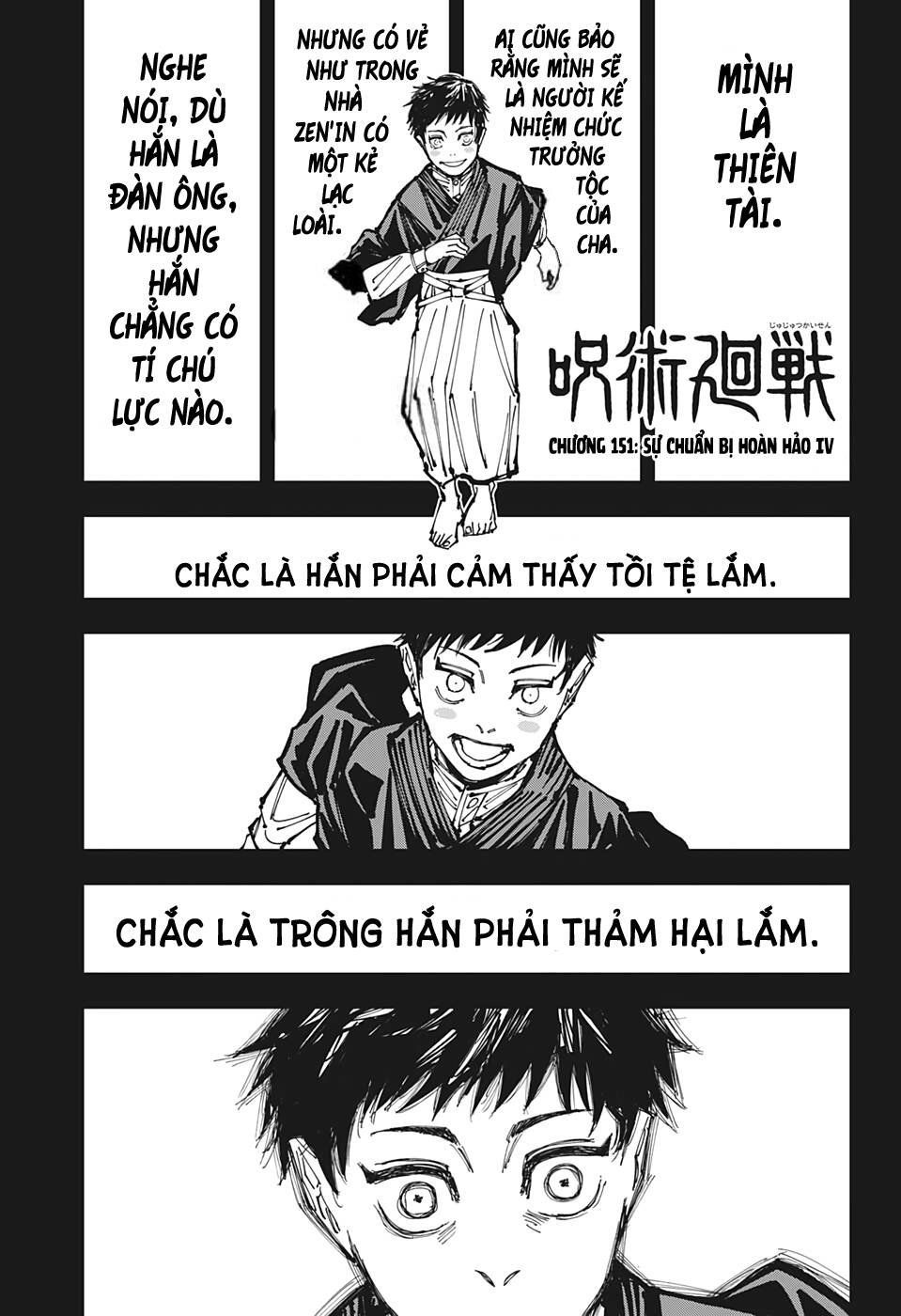 đọc truyện Jujutsu Kaisen - Chú Thuật Hồi Chiến Chương 151 ảnh 5 tại Truyện Dạ Ký