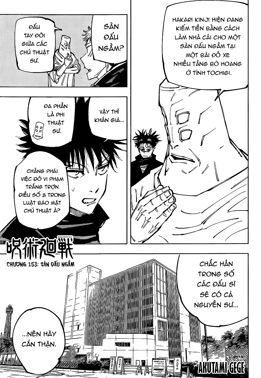 đọc truyện Jujutsu Kaisen - Chú Thuật Hồi Chiến Chương 153 ảnh 5 tại Truyện Dạ Ký
