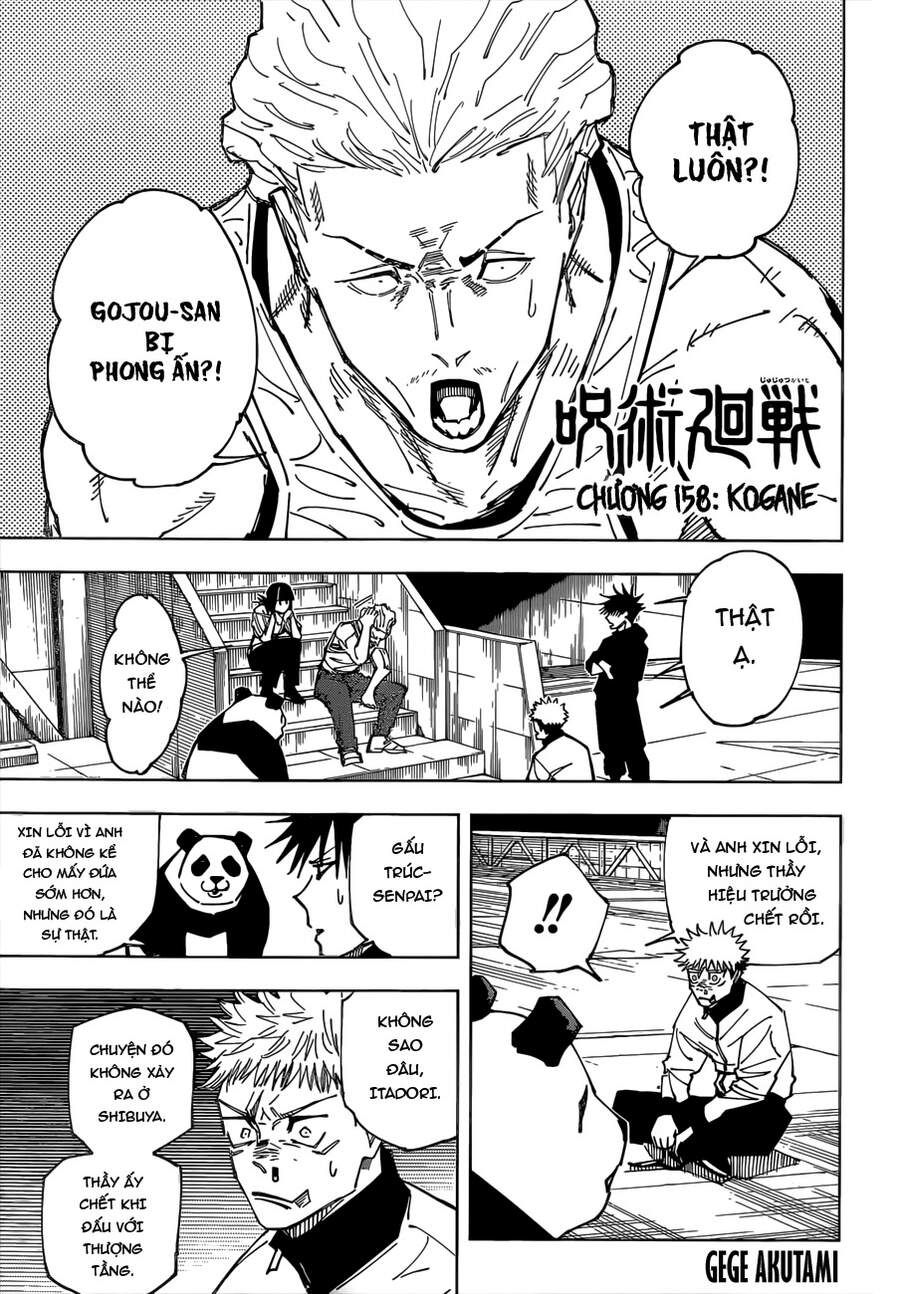 đọc truyện Jujutsu Kaisen - Chú Thuật Hồi Chiến Chương 158 ảnh 4 tại Truyện Dạ Ký