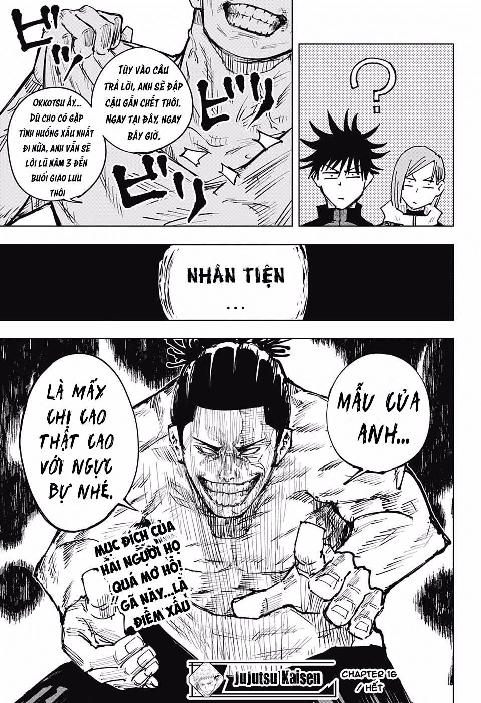 đọc truyện Jujutsu Kaisen - Chú Thuật Hồi Chiến Chương 16 ảnh 23 tại Truyện Dạ Ký