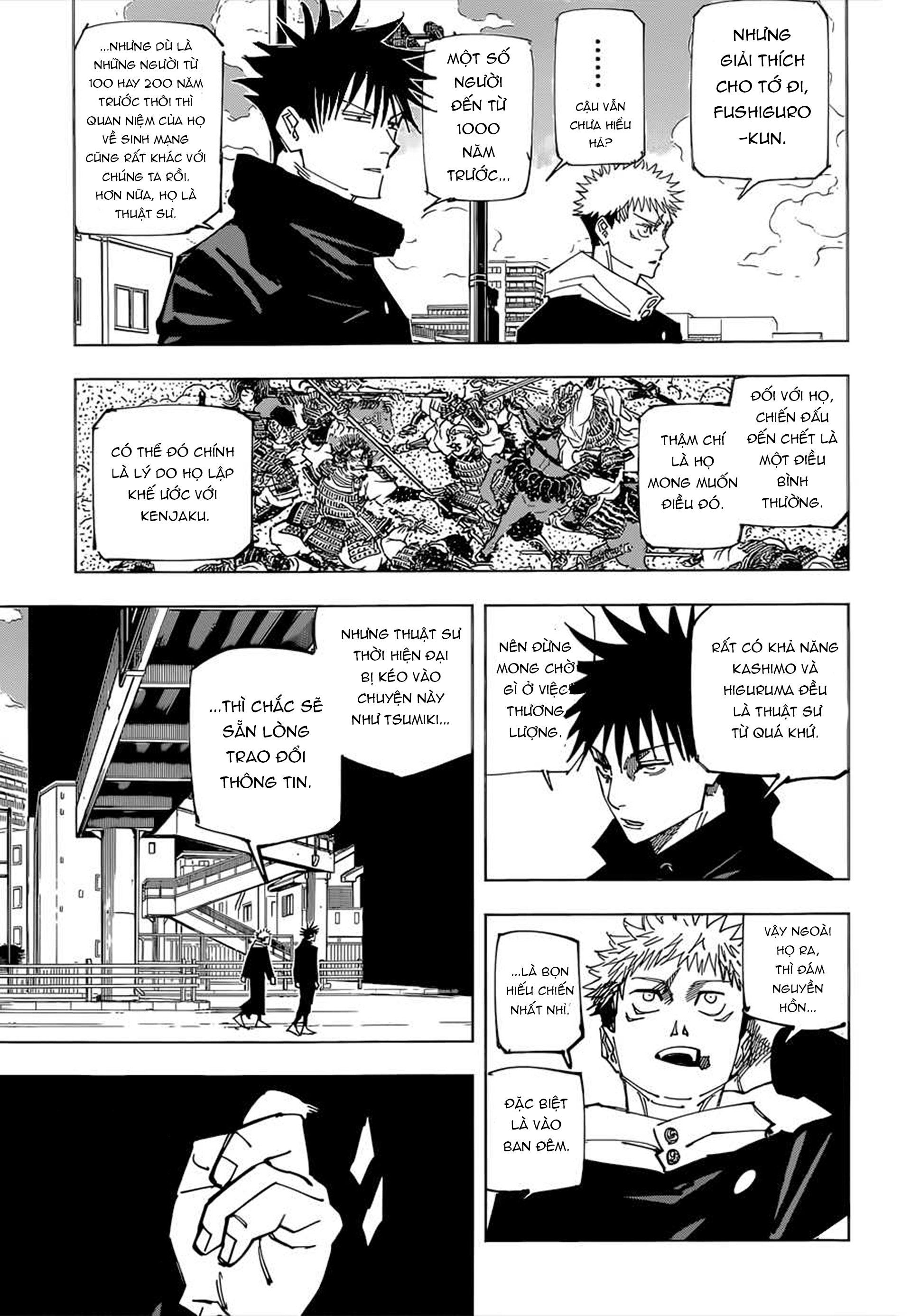 đọc truyện Jujutsu Kaisen - Chú Thuật Hồi Chiến Chương 161 ảnh 6 tại Truyện Dạ Ký