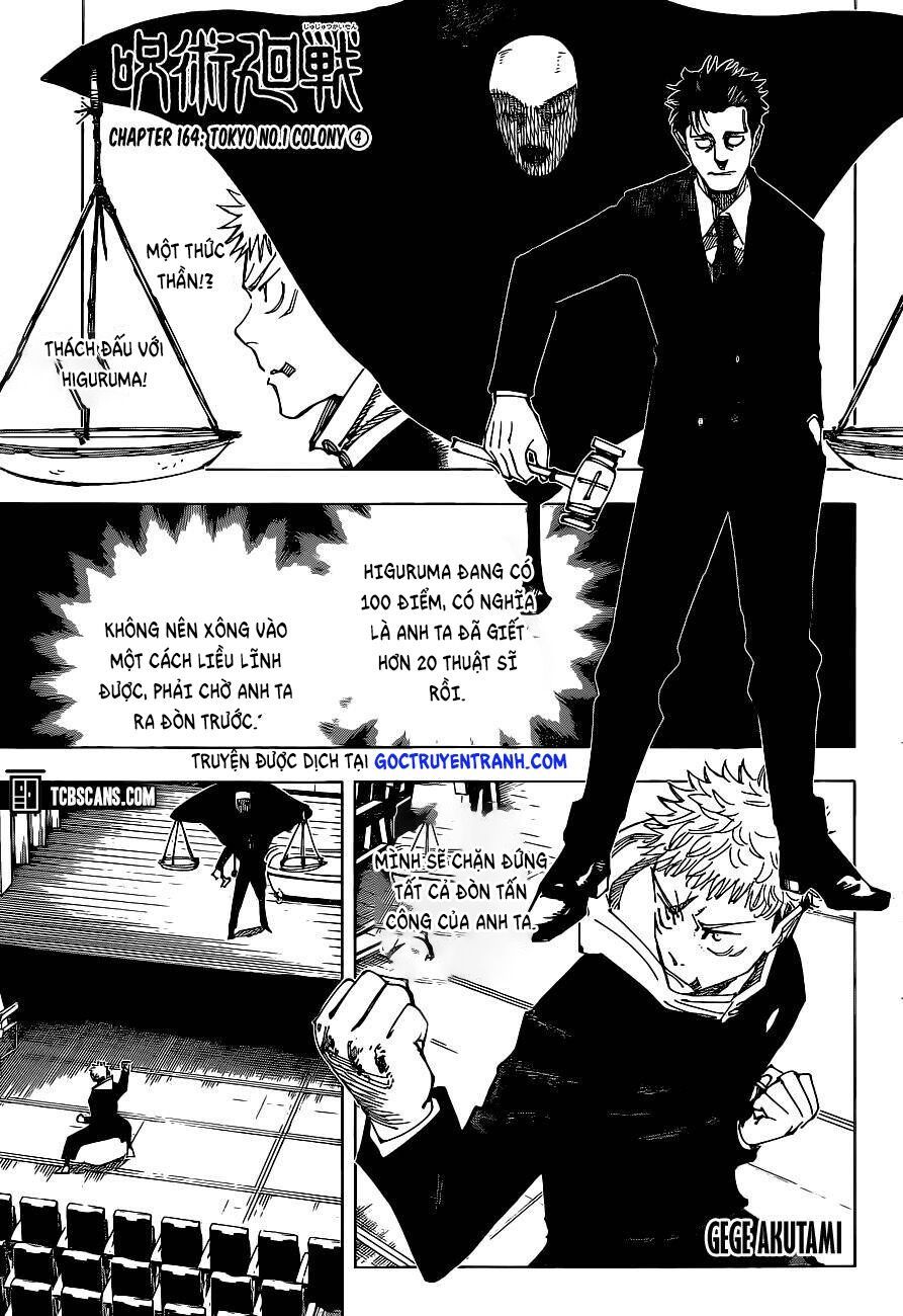đọc truyện Jujutsu Kaisen - Chú Thuật Hồi Chiến Chương 164 ảnh 2 tại Truyện Dạ Ký