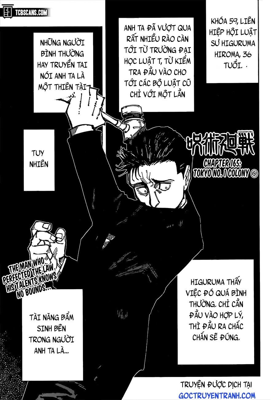 đọc truyện Jujutsu Kaisen - Chú Thuật Hồi Chiến Chương 165 ảnh 2 tại Truyện Dạ Ký