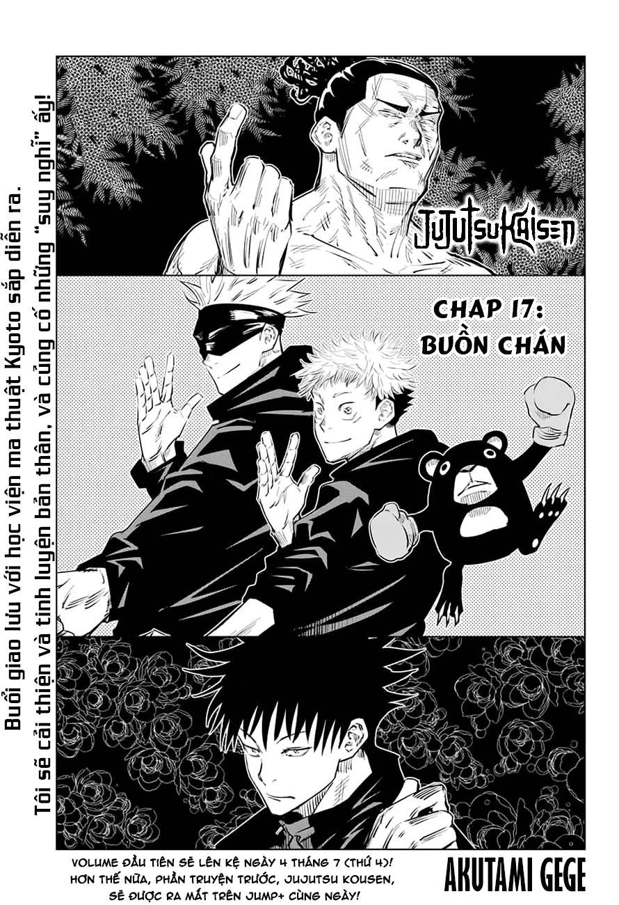 đọc truyện Jujutsu Kaisen - Chú Thuật Hồi Chiến Chương 17 ảnh 4 tại Truyện Dạ Ký