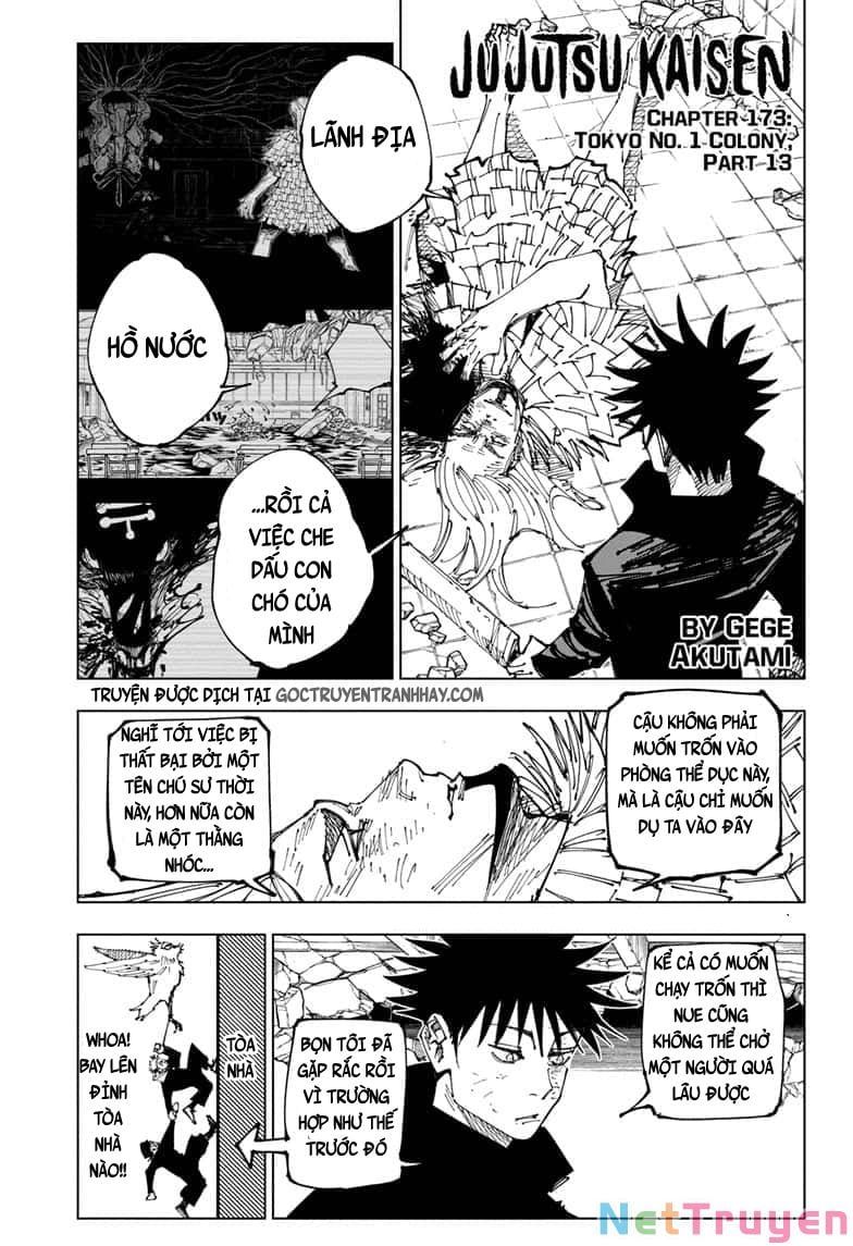 đọc truyện Jujutsu Kaisen - Chú Thuật Hồi Chiến Chương 173 ảnh 2 tại Truyện Dạ Ký