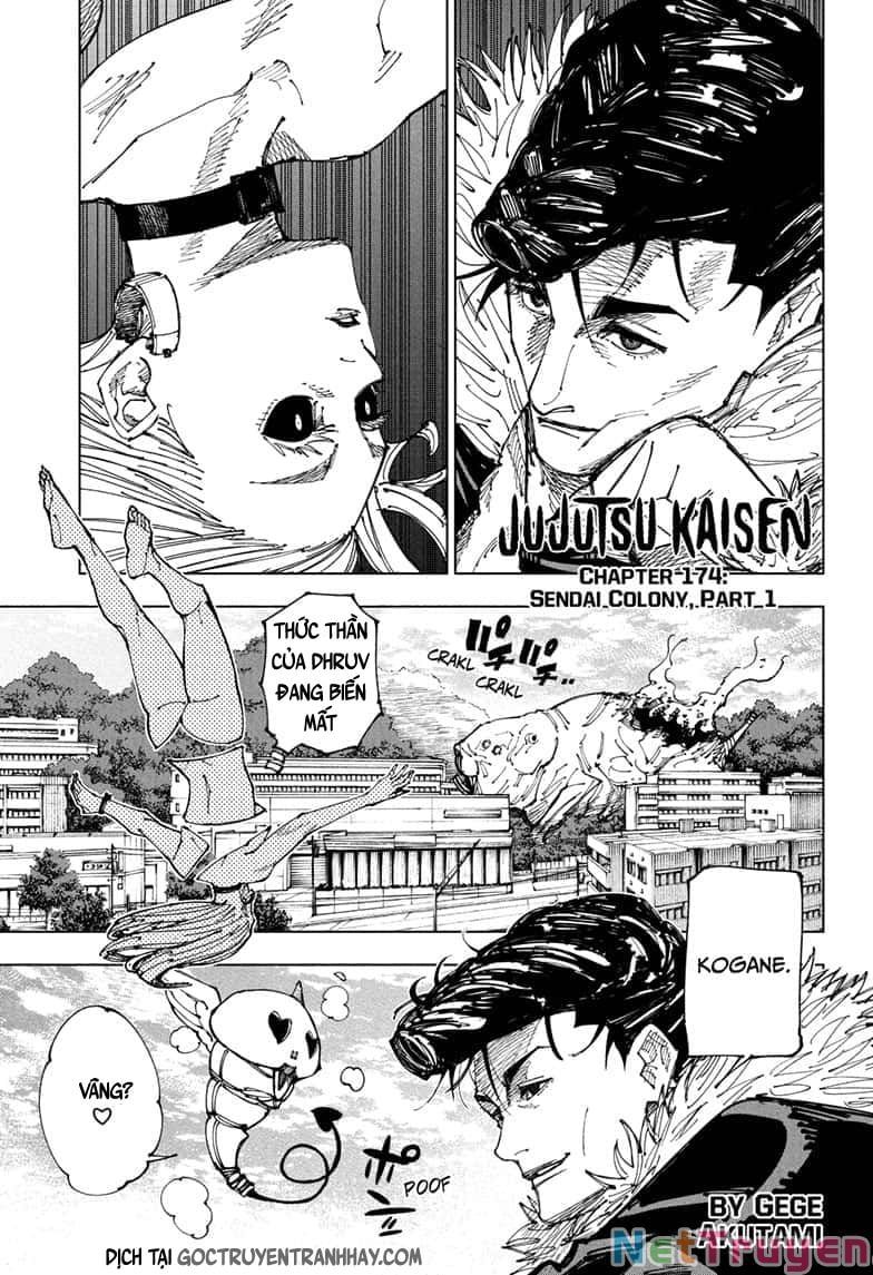 đọc truyện Jujutsu Kaisen - Chú Thuật Hồi Chiến Chương 174 ảnh 2 tại Truyện Dạ Ký