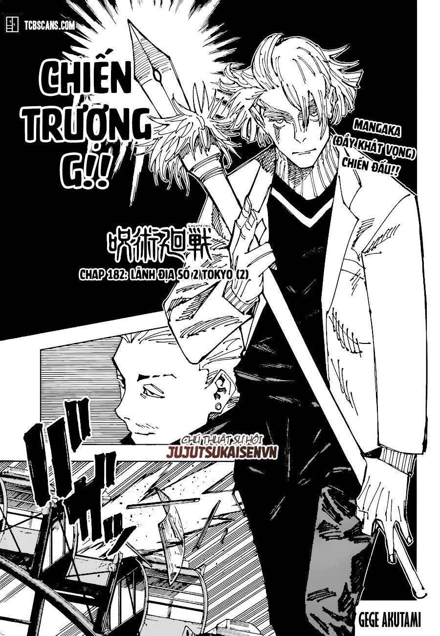 đọc truyện Jujutsu Kaisen - Chú Thuật Hồi Chiến Chương 182 ảnh 2 tại Truyện Dạ Ký