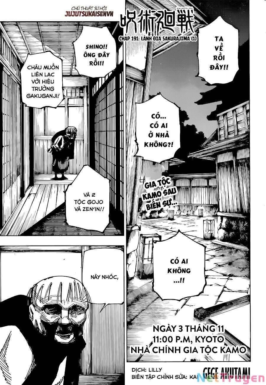 đọc truyện Jujutsu Kaisen - Chú Thuật Hồi Chiến Chương 191 ảnh 2 tại Truyện Dạ Ký
