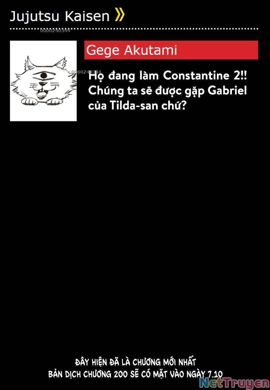đọc truyện Jujutsu Kaisen - Chú Thuật Hồi Chiến Chương 199 ảnh 22 tại Truyện Dạ Ký
