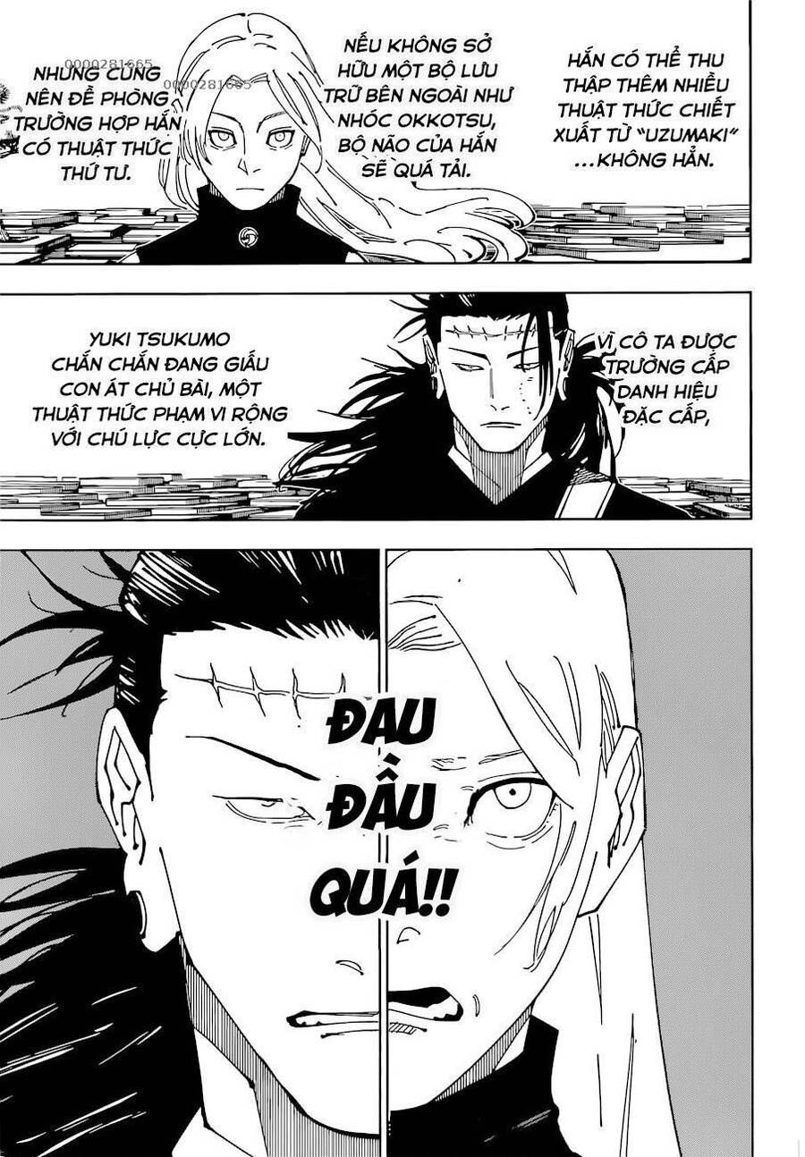 đọc truyện Jujutsu Kaisen - Chú Thuật Hồi Chiến Chương 205 ảnh 15 tại Truyện Dạ Ký
