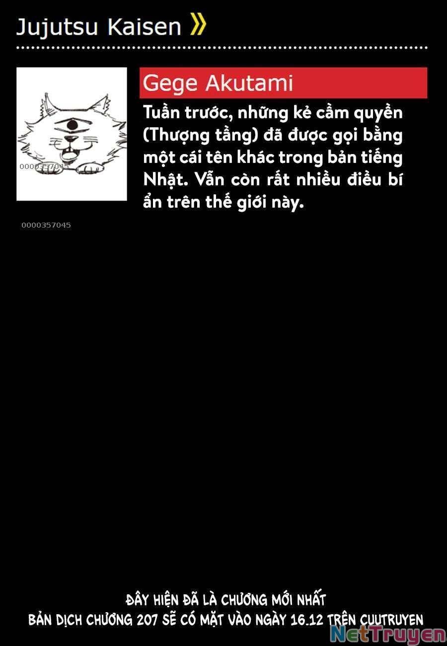 đọc truyện Jujutsu Kaisen - Chú Thuật Hồi Chiến Chương 206 ảnh 23 tại Truyện Dạ Ký