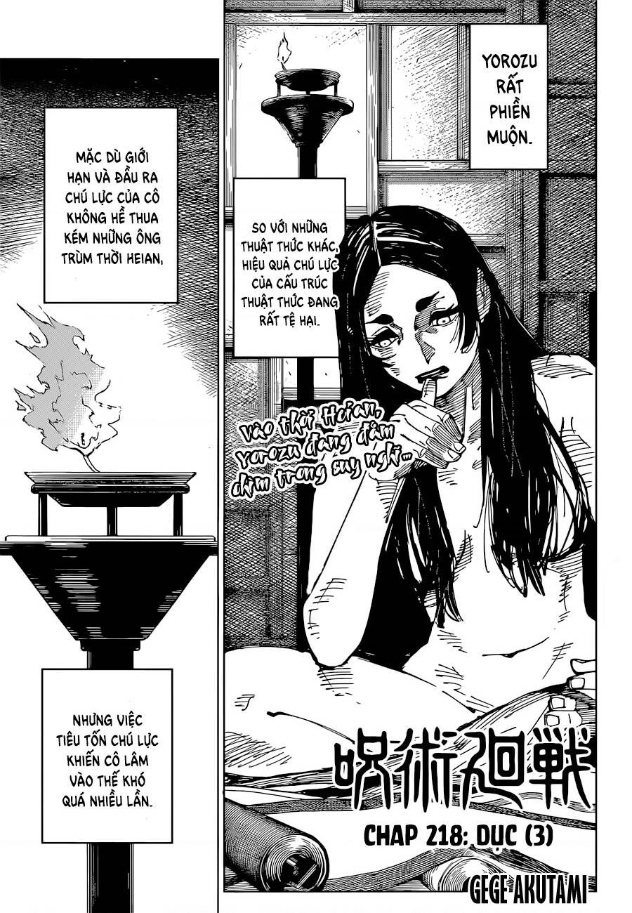 đọc truyện Jujutsu Kaisen - Chú Thuật Hồi Chiến Chương 218 ảnh 3 tại Truyện Dạ Ký