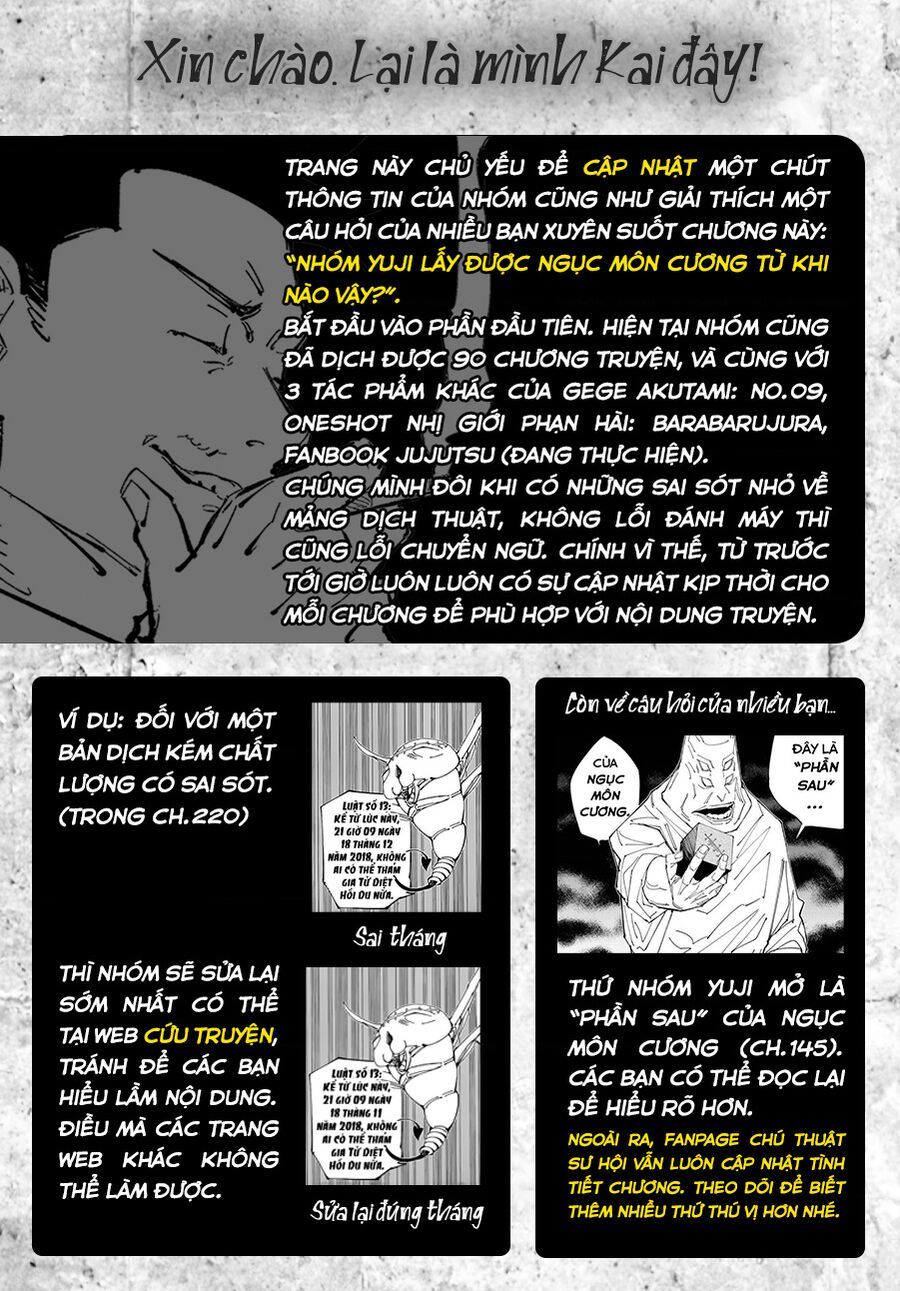 đọc truyện Jujutsu Kaisen - Chú Thuật Hồi Chiến Chương 221 ảnh 21 tại Truyện Dạ Ký