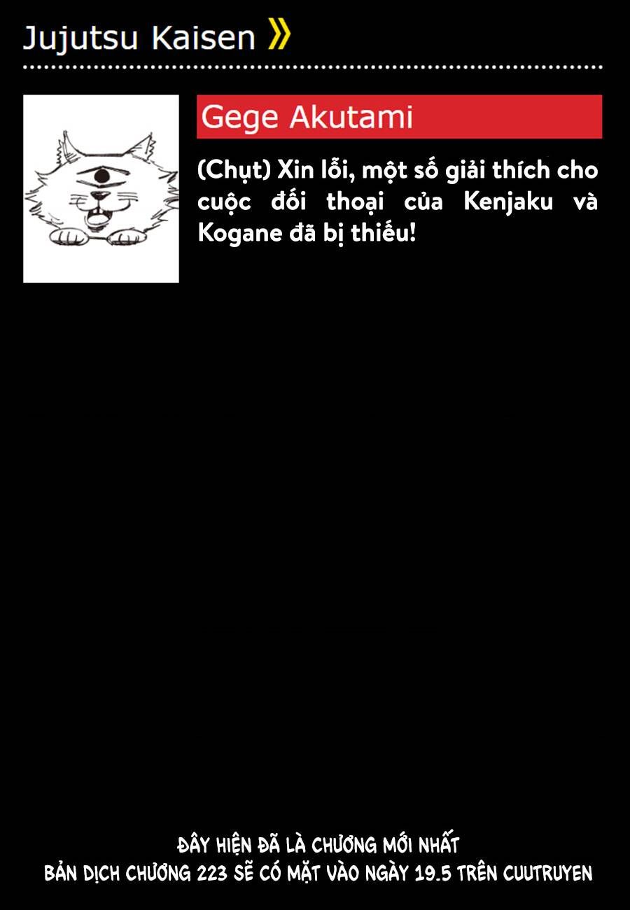 đọc truyện Jujutsu Kaisen - Chú Thuật Hồi Chiến Chương 222 ảnh 23 tại Truyện Dạ Ký