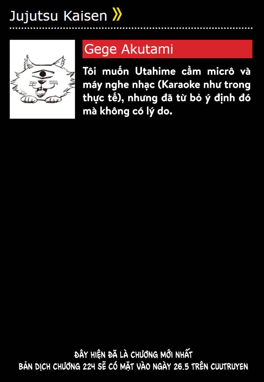 đọc truyện Jujutsu Kaisen - Chú Thuật Hồi Chiến Chương 223 ảnh 21 tại Truyện Dạ Ký