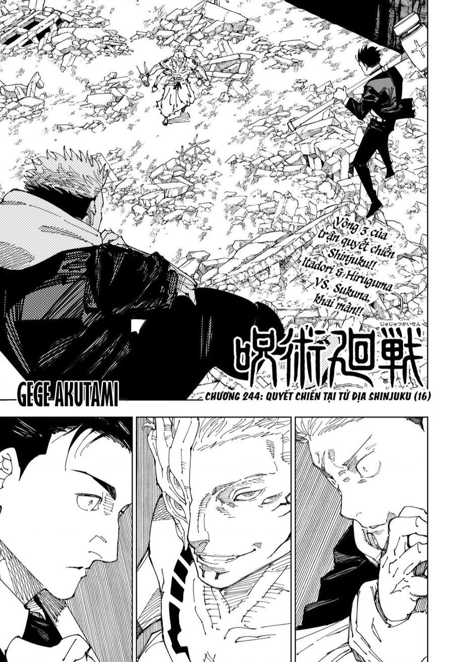 đọc truyện Jujutsu Kaisen - Chú Thuật Hồi Chiến Chương 244 ảnh 4 tại Truyện Dạ Ký