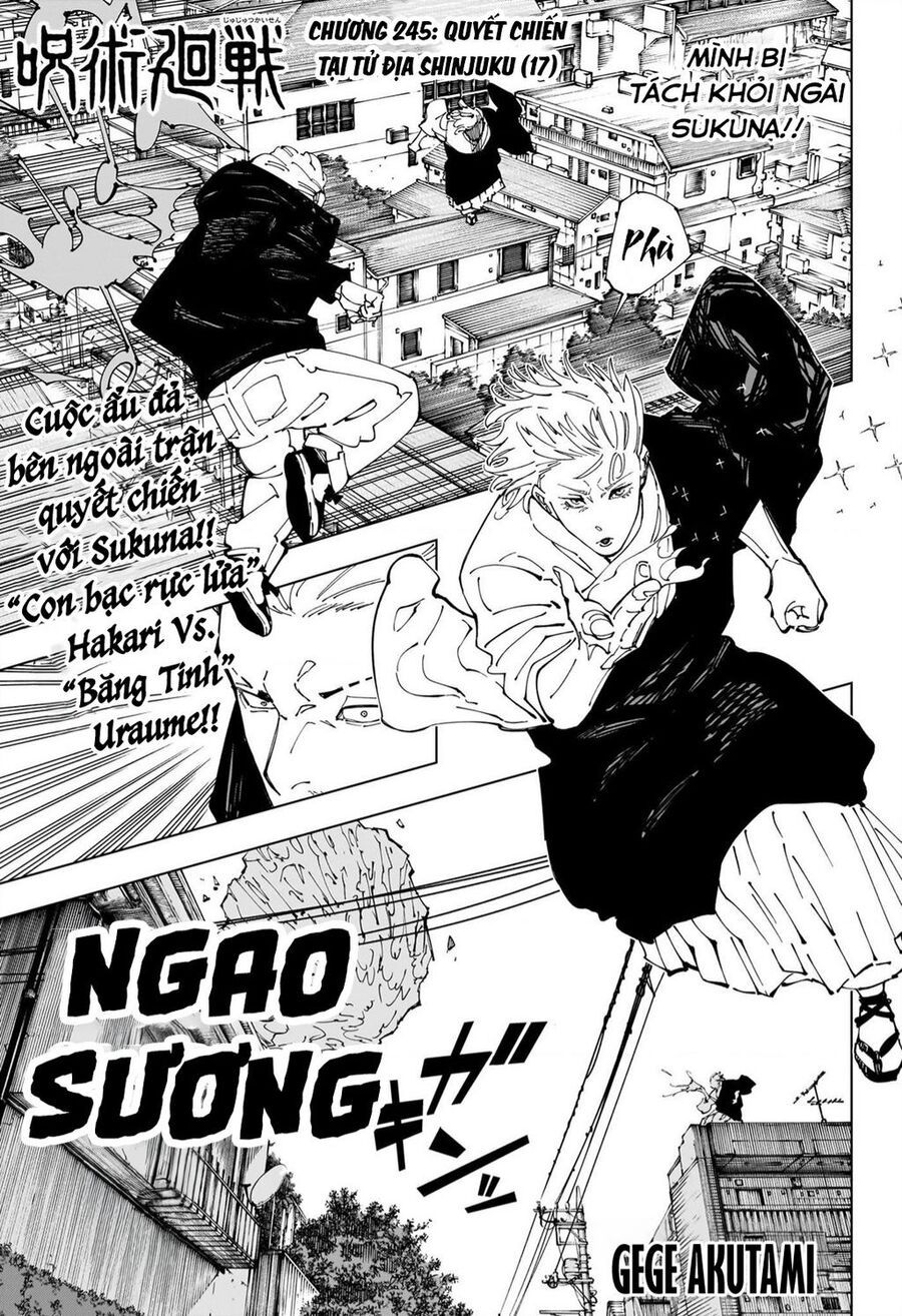 đọc truyện Jujutsu Kaisen - Chú Thuật Hồi Chiến Chương 245 ảnh 3 tại Truyện Dạ Ký