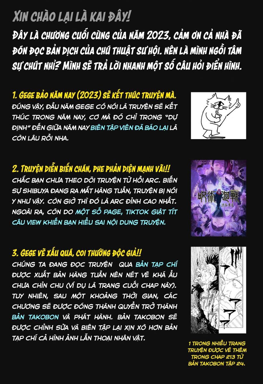 đọc truyện Jujutsu Kaisen - Chú Thuật Hồi Chiến Chương 247 ảnh 22 tại Truyện Dạ Ký