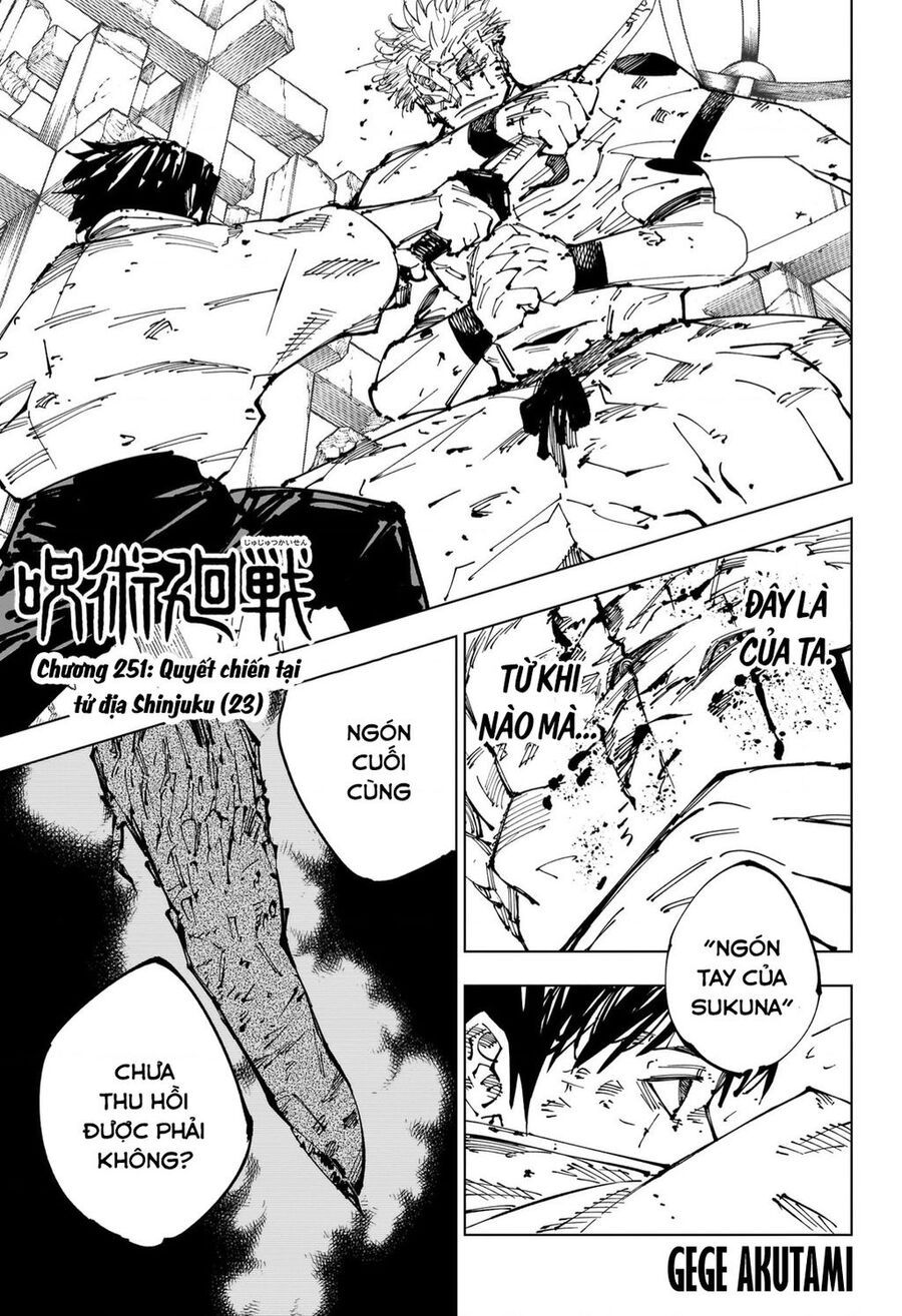 đọc truyện Jujutsu Kaisen - Chú Thuật Hồi Chiến Chương 251 ảnh 3 tại Truyện Dạ Ký
