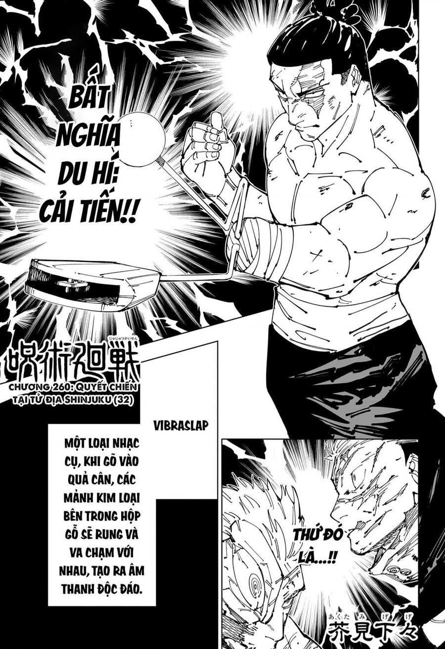đọc truyện Jujutsu Kaisen - Chú Thuật Hồi Chiến Chương 260 ảnh 3 tại Truyện Dạ Ký