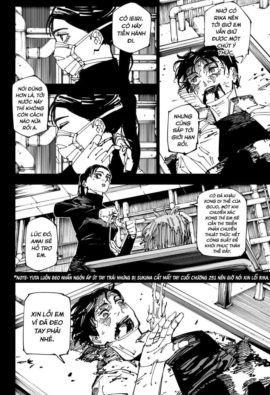 đọc truyện Jujutsu Kaisen - Chú Thuật Hồi Chiến Chương 261 ảnh 16 tại Truyện Dạ Ký