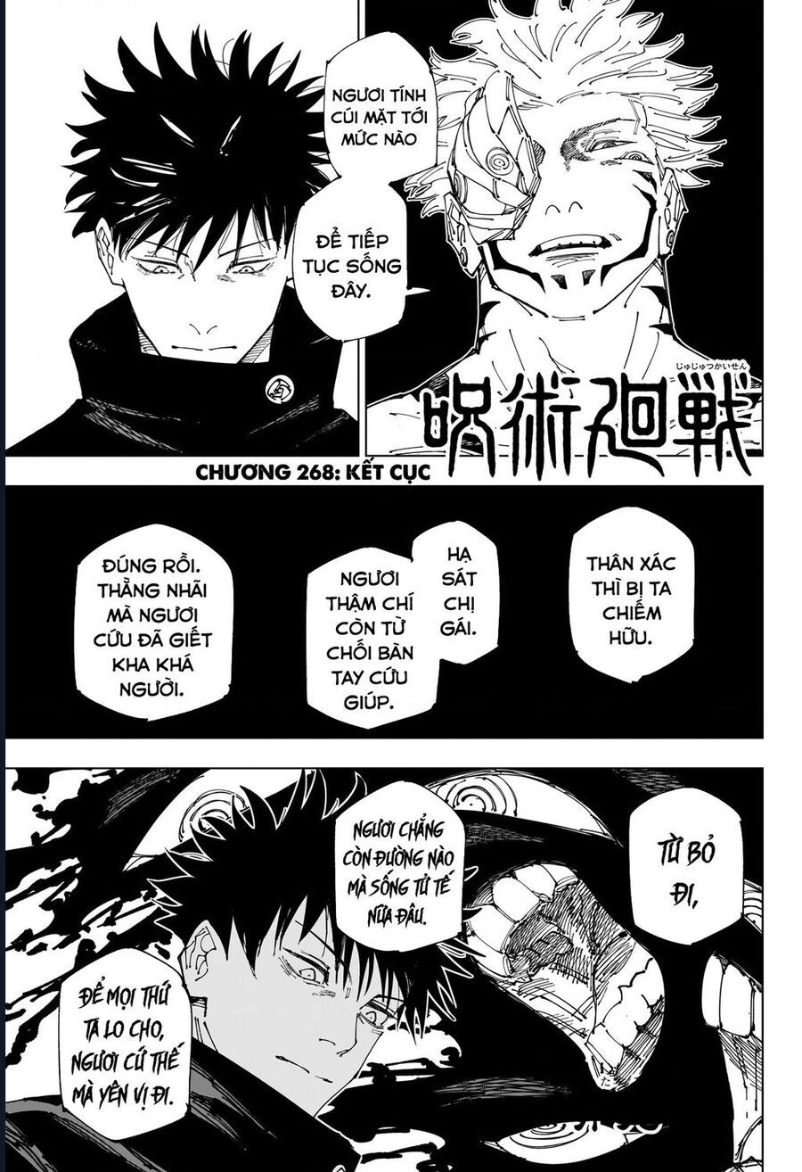 đọc truyện Jujutsu Kaisen - Chú Thuật Hồi Chiến Chương 268 ảnh 3 tại Truyện Dạ Ký