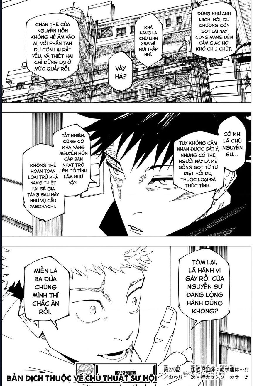 đọc truyện Jujutsu Kaisen - Chú Thuật Hồi Chiến Chương 270 ảnh 21 tại Truyện Dạ Ký