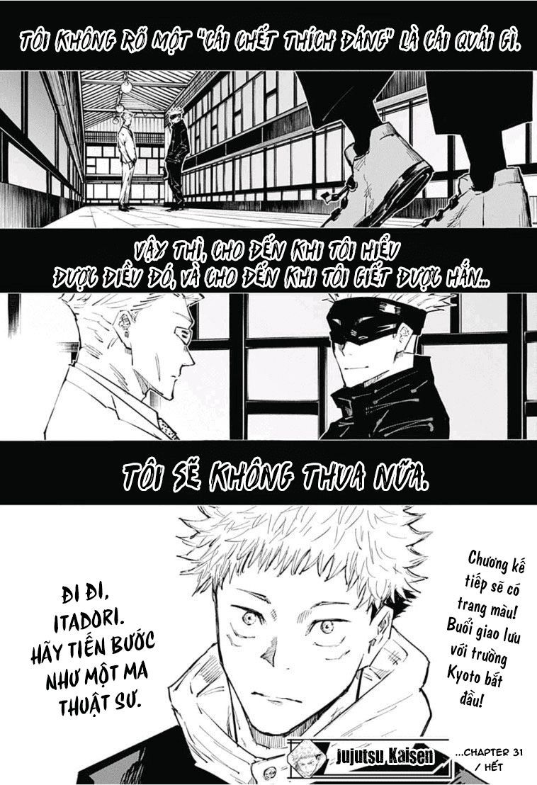 đọc truyện Jujutsu Kaisen - Chú Thuật Hồi Chiến Chương 31 ảnh 23 tại Truyện Dạ Ký