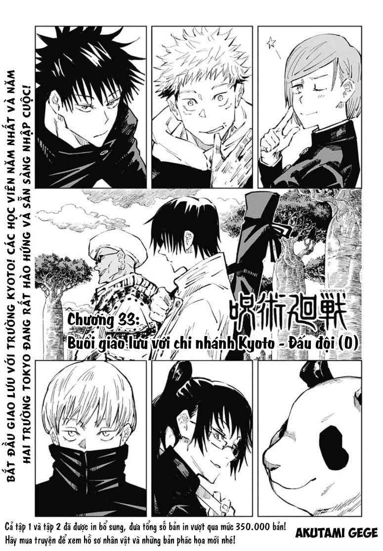 đọc truyện Jujutsu Kaisen - Chú Thuật Hồi Chiến Chương 33 ảnh 4 tại Truyện Dạ Ký