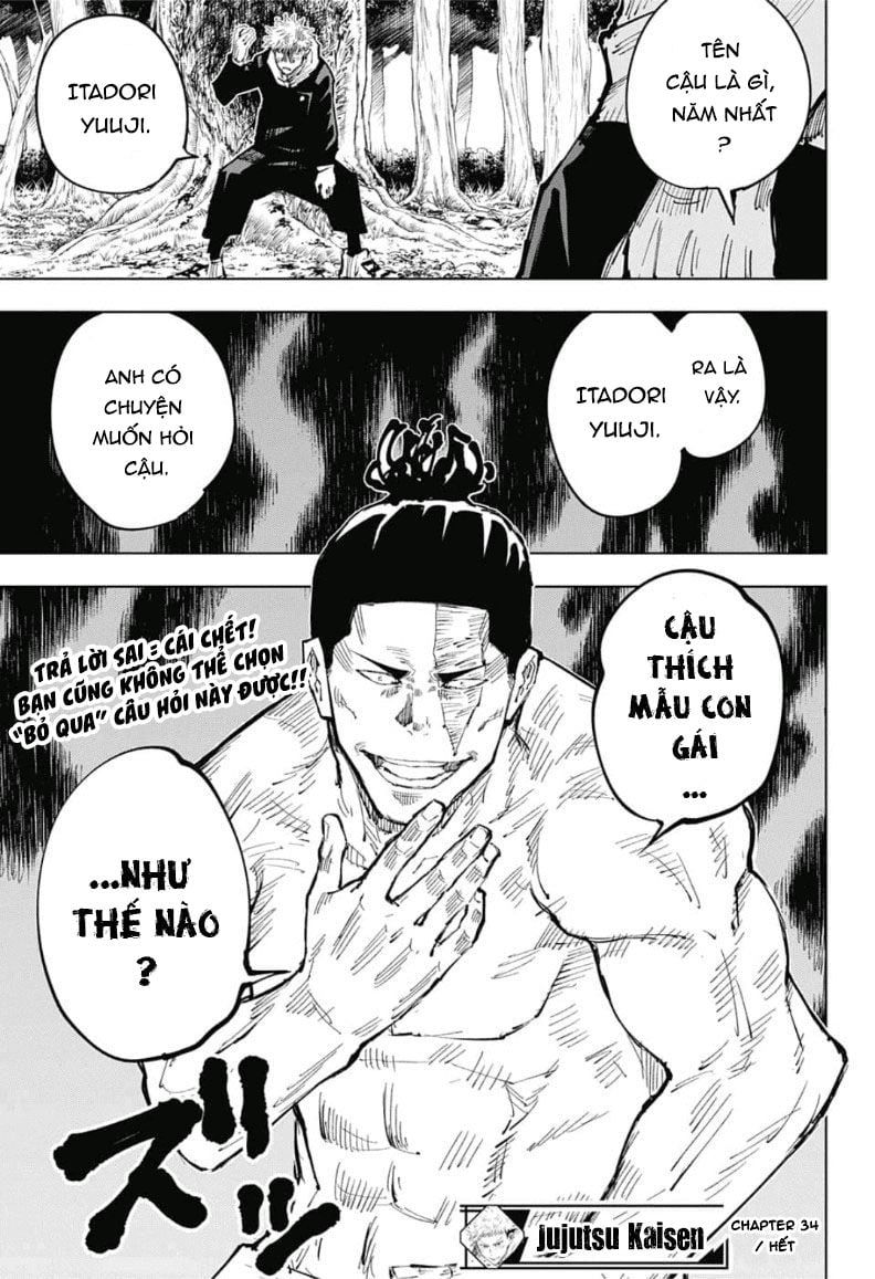 đọc truyện Jujutsu Kaisen - Chú Thuật Hồi Chiến Chương 34 ảnh 20 tại Truyện Dạ Ký