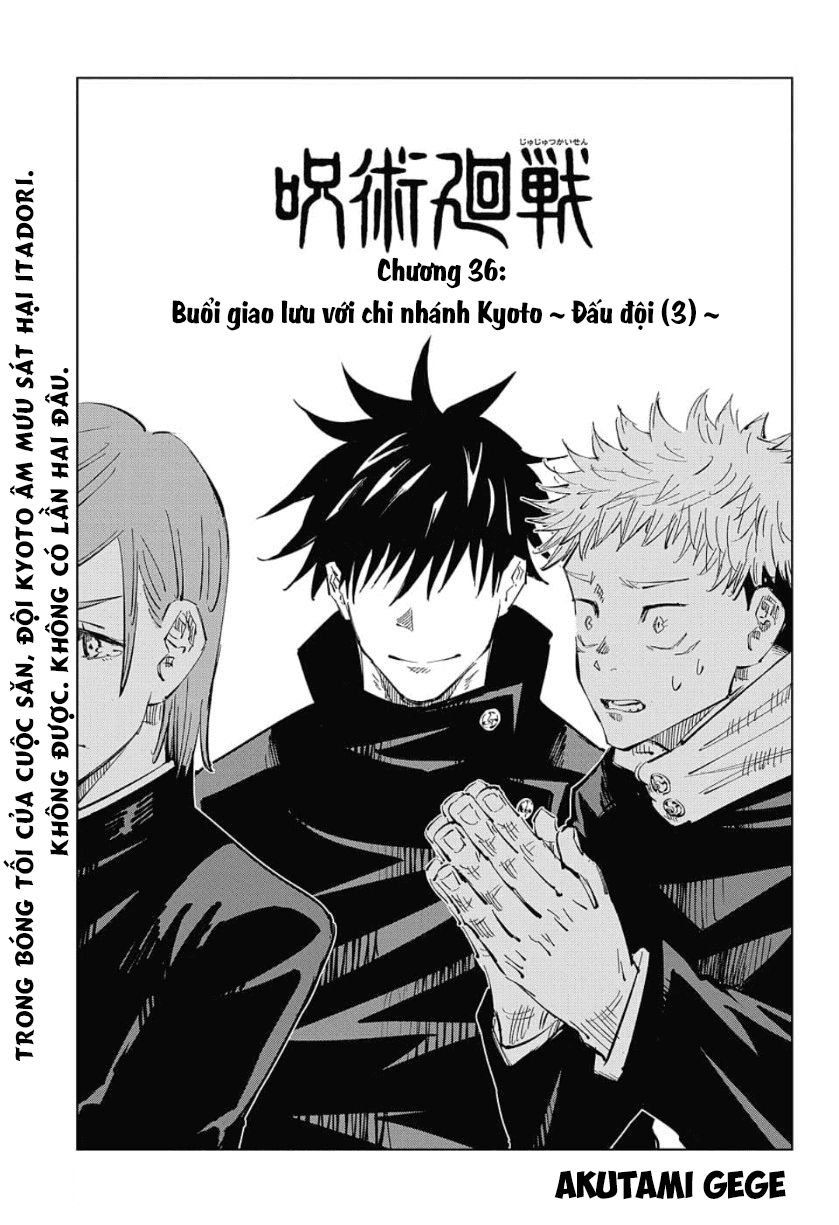 đọc truyện Jujutsu Kaisen - Chú Thuật Hồi Chiến Chương 36 ảnh 4 tại Truyện Dạ Ký