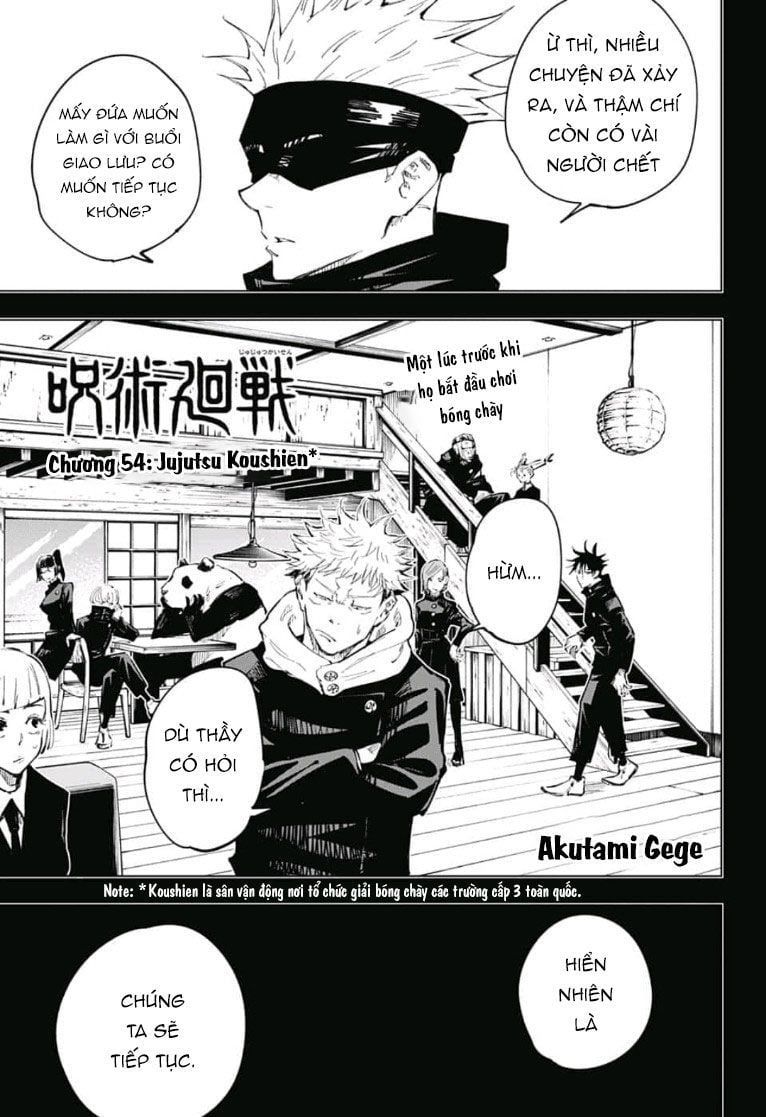 đọc truyện Jujutsu Kaisen - Chú Thuật Hồi Chiến Chương 54 ảnh 4 tại Truyện Dạ Ký