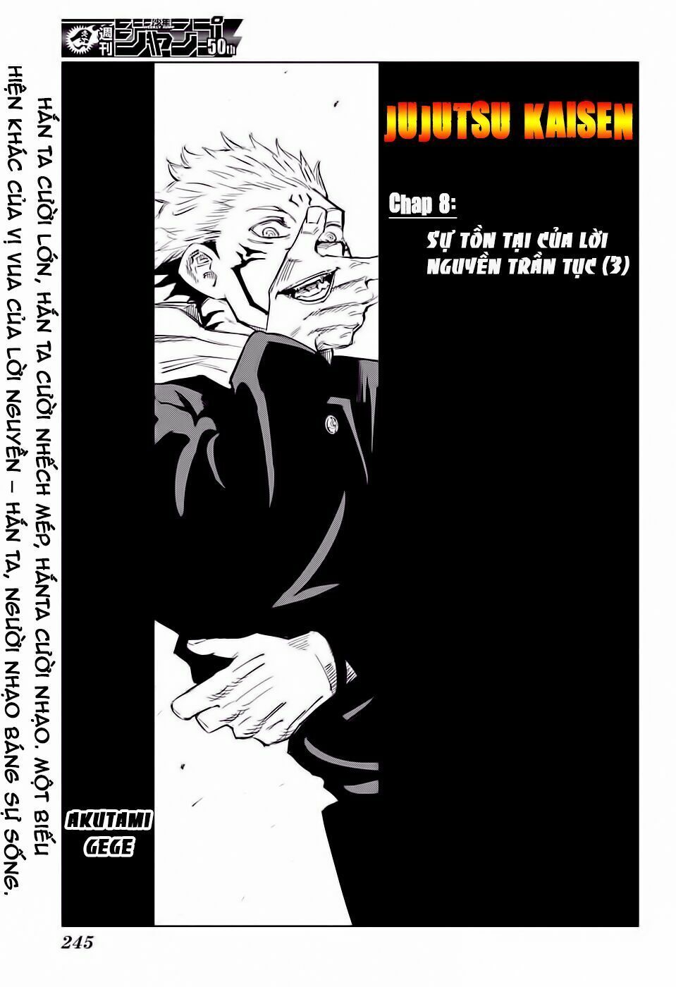 đọc truyện Jujutsu Kaisen - Chú Thuật Hồi Chiến Chương 8 ảnh 5 tại Truyện Dạ Ký