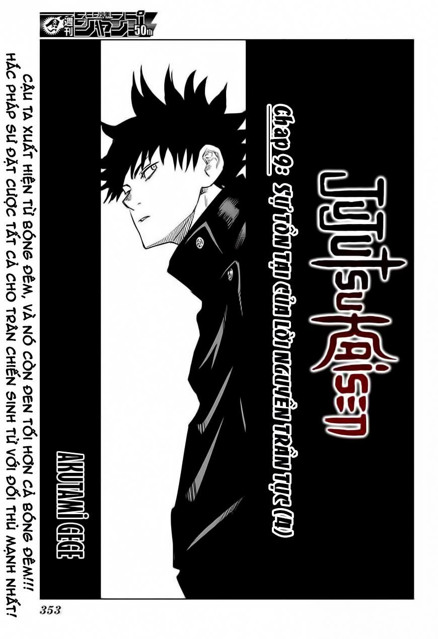 đọc truyện Jujutsu Kaisen - Chú Thuật Hồi Chiến Chương 9 ảnh 5 tại Truyện Dạ Ký