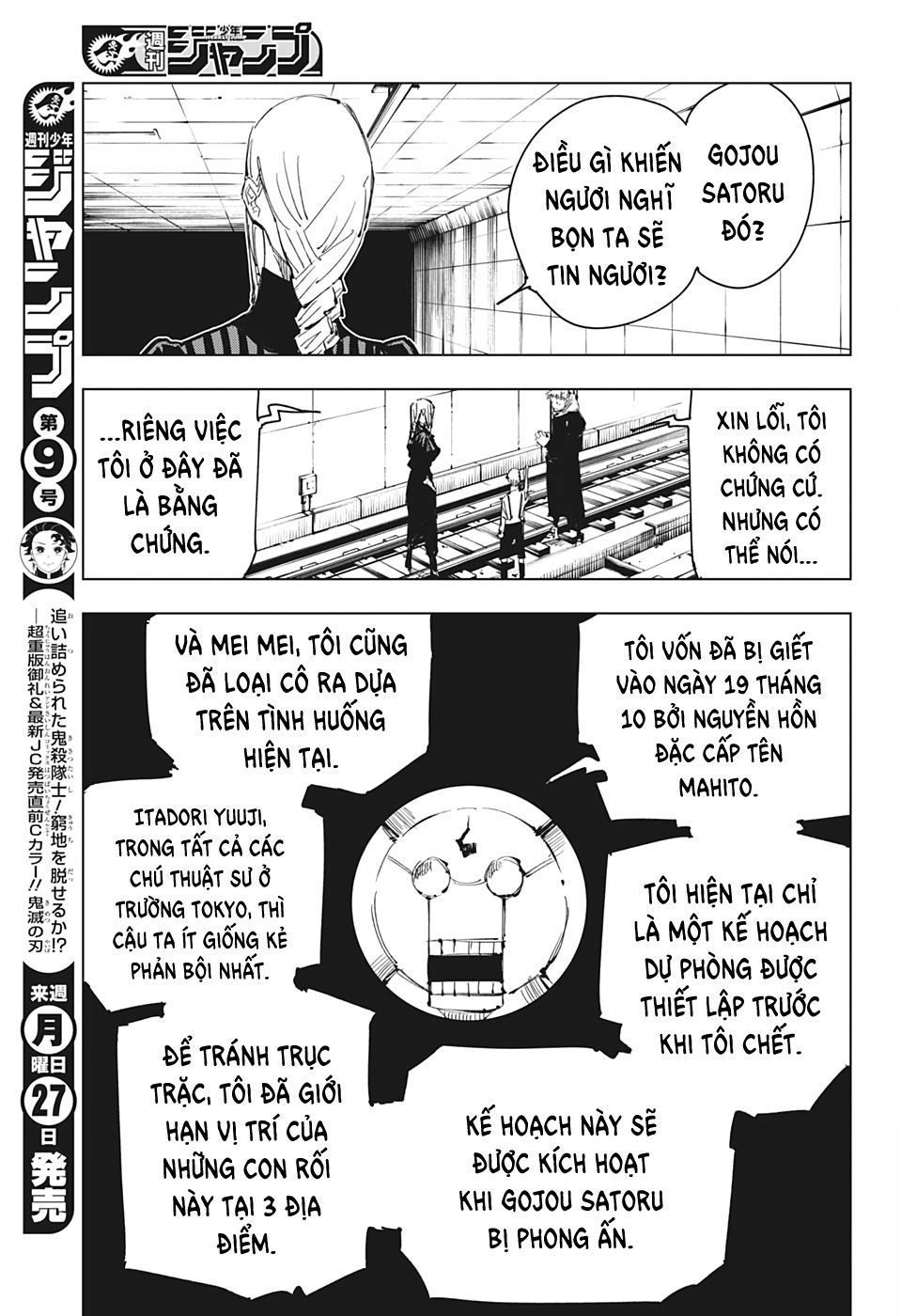 đọc truyện Jujutsu Kaisen - Chú Thuật Hồi Chiến Chương 91 ảnh 11 tại Truyện Dạ Ký