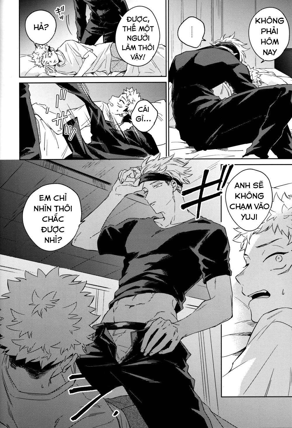 đọc truyện Jujutsu Kaisen Dj – Xin Lỗi, Anh Yêu Em Chương 1 ảnh 2 tại Giả Dược