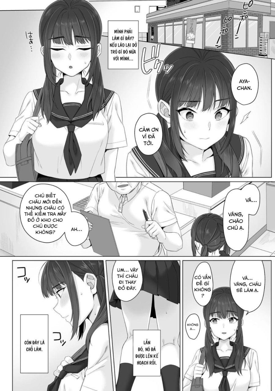 Junboku Joshikousei Wa Oyaji Iro Ni Somerarete Comic Ban Chương 2 page 4 - Giả Dược