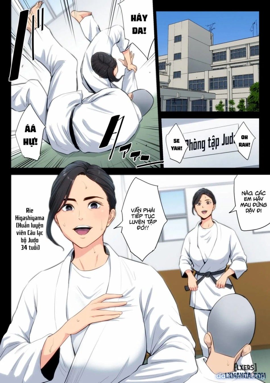 đọc truyện Juudoubu Komon No Onna Kyoushiiii Chương 1 ảnh 3 tại Thiên Thai Truyện