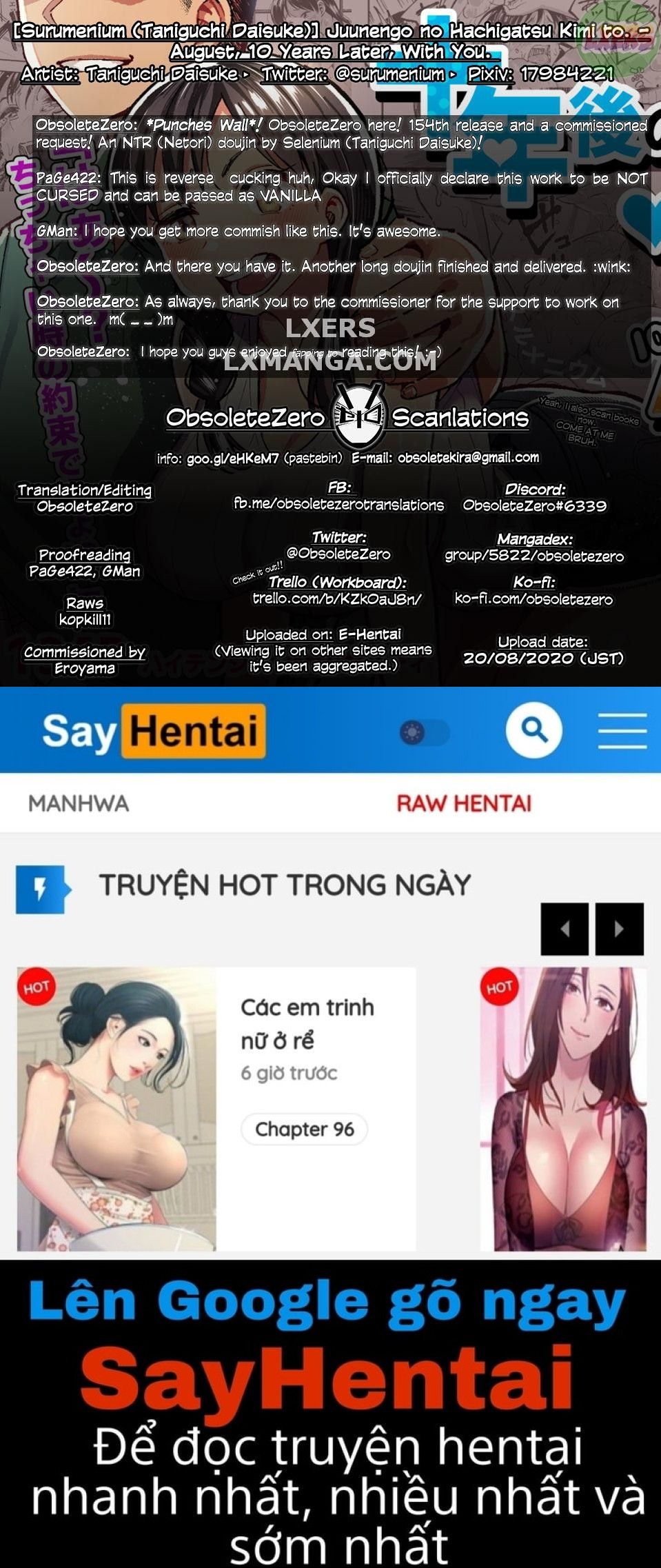 đọc truyện Juunengo No Hachigatsu Kimi To Chương 2 ảnh 76 tại Giả Dược