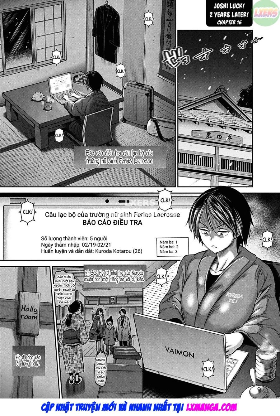 Jyoshi Luck! ~2 Years Later~ Chương 17 page 4 - Giả Dược