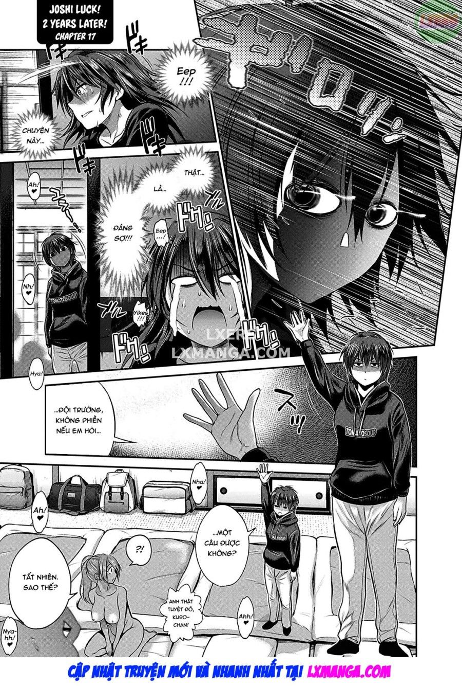 Jyoshi Luck! ~2 Years Later~ Chương 18 page 4 - Giả Dược