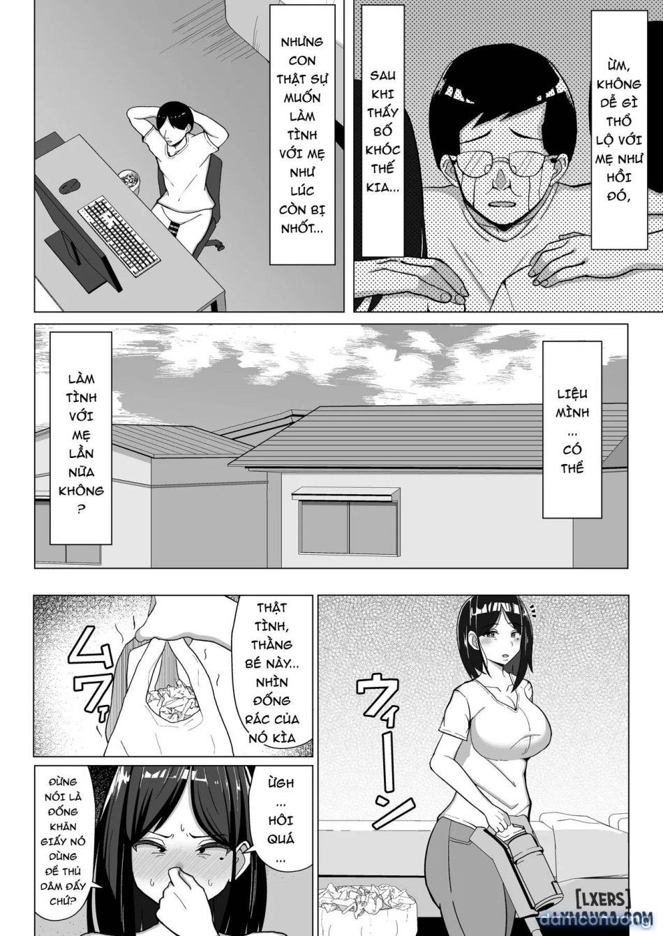 đọc truyện Kaa-chan To Sex Shinai To Derarenai Heya ~kuchiurusai Haha To Hankouki No Ore~ Chương 2.2 ảnh 4 tại Thiên Thai Truyện