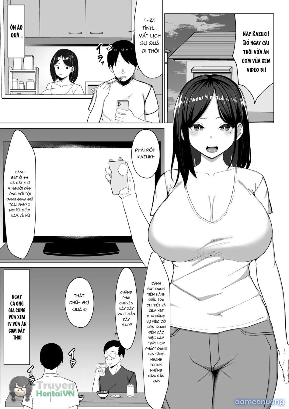 đọc truyện Kaa-chan To Sex Shinai To Derarenai Heya ~kuchiurusai Haha To Hankouki No Ore~ Oneshot ảnh 5 tại Thiên Thai Truyện