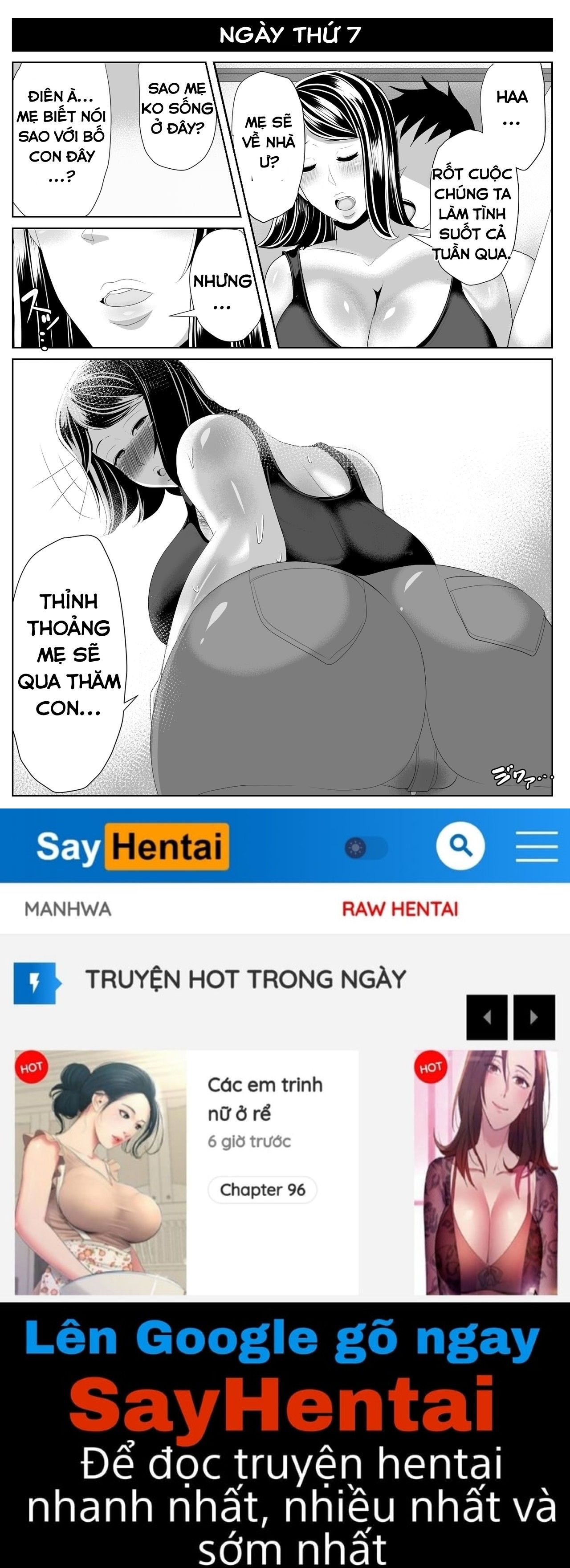 đọc truyện Kaa-san To Atsui Isshuukan Oneshot ảnh 34 tại Giả Dược