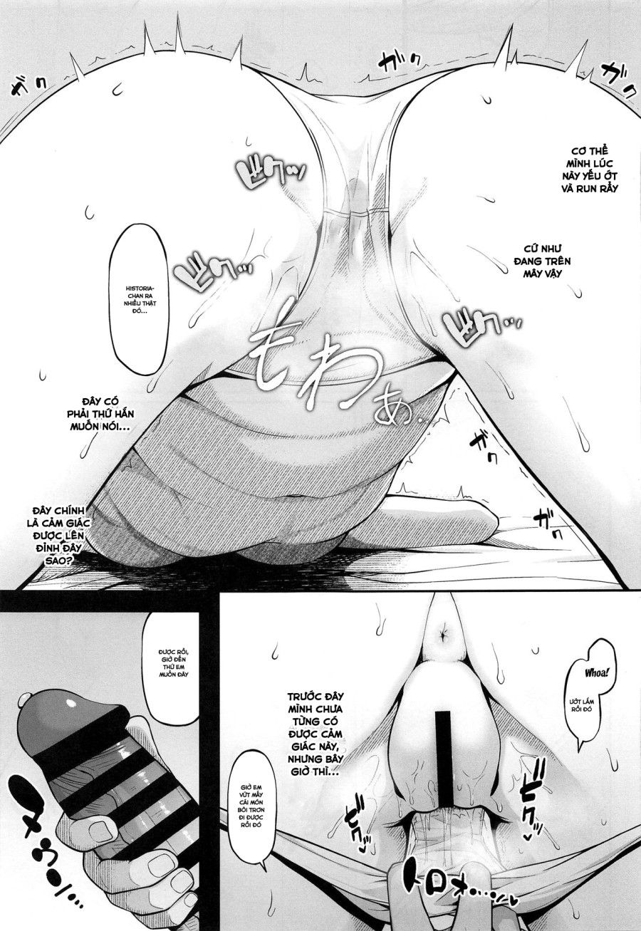 Kairaku Ochi Shita Botebara Joou Historia (shingeki No Kyojin) Oneshot page 11 - Giả Dược