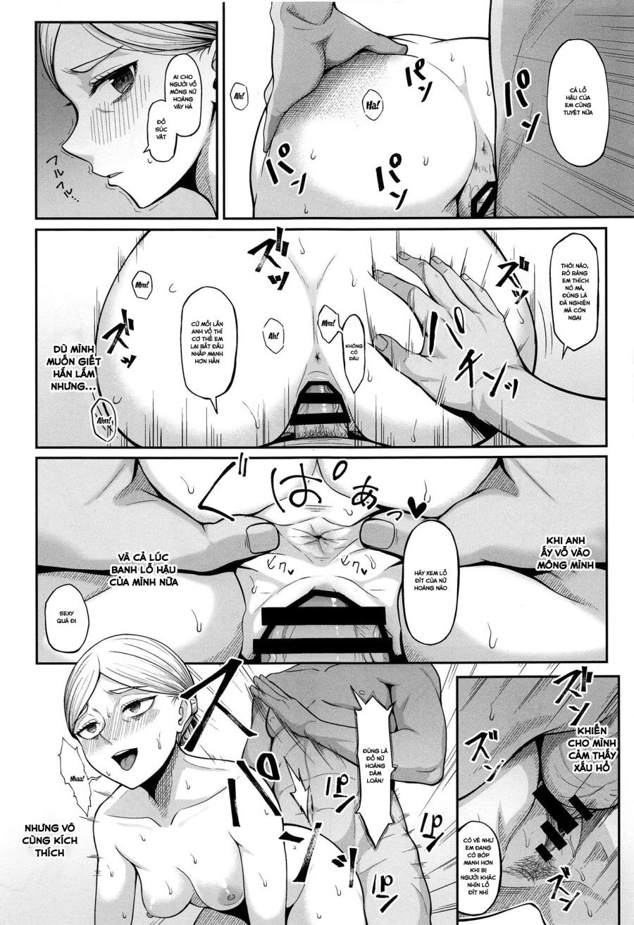 Kairaku Ochi Shita Botebara Joou Historia (shingeki No Kyojin) Oneshot page 13 - Giả Dược