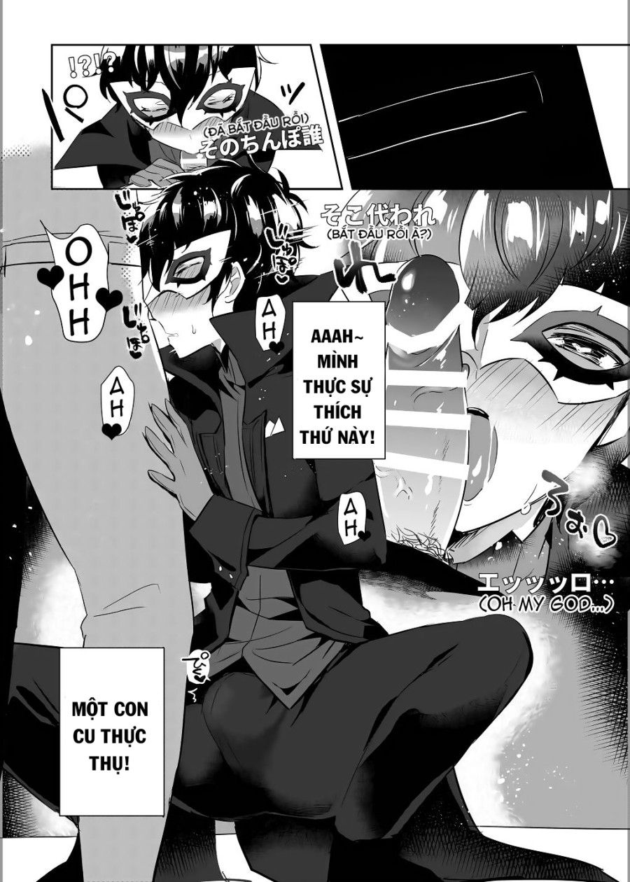 Kaitou-dan Leader No Himitsu No Namahousou (persona 5) Oneshot page 14 - Giả Dược