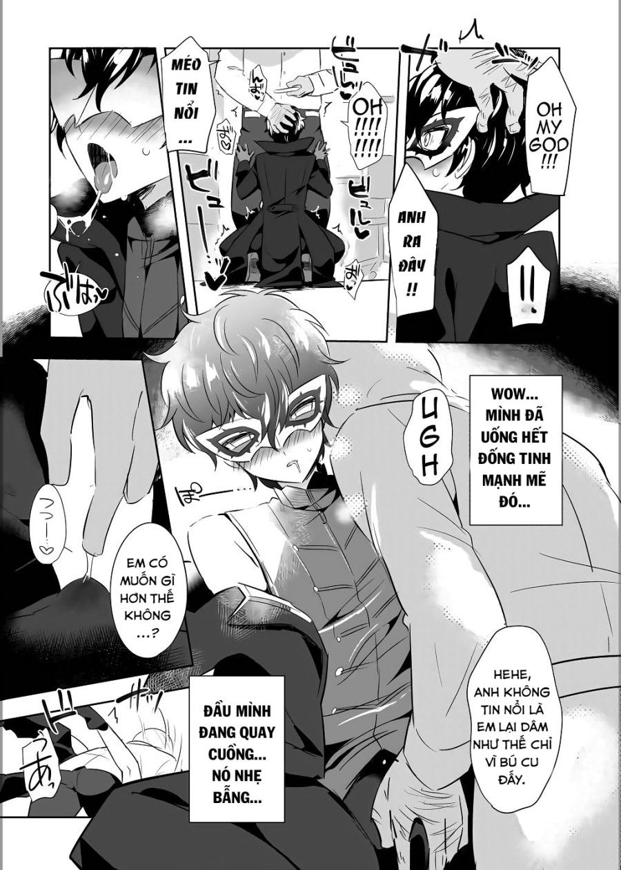Kaitou-dan Leader No Himitsu No Namahousou (persona 5) Oneshot page 15 - Giả Dược