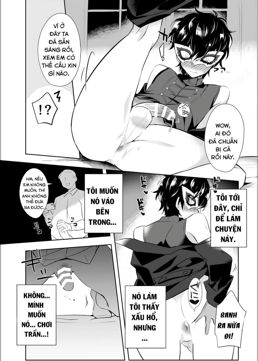 Kaitou-dan Leader No Himitsu No Namahousou (persona 5) Oneshot page 16 - Giả Dược
