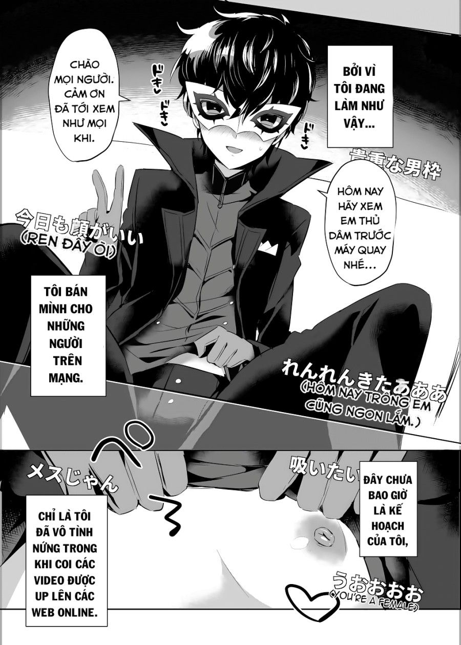 Kaitou-dan Leader No Himitsu No Namahousou (persona 5) Oneshot page 7 - Giả Dược